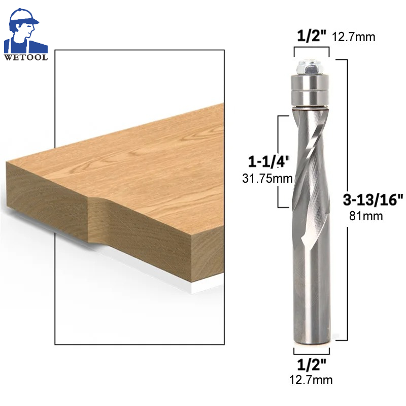 Cnc Router Bit - Mèches de routeur en spirale en
