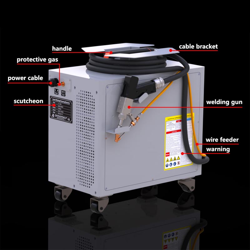 Industrial Handheld Laser Welding Machine - Machine de soudage laser portative industrielle-outil