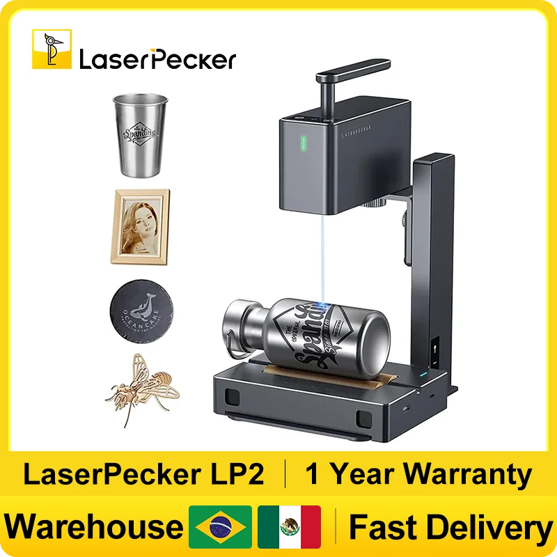 Industrial Laser Equipment - LASERPECKER-Graveur Laser Portable, Machine de Découpe