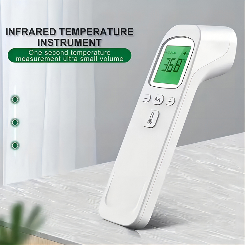 Industrial Laser Temperature Sensor - Thermomètre frontal infrarouge médical numérique rétroéclairé