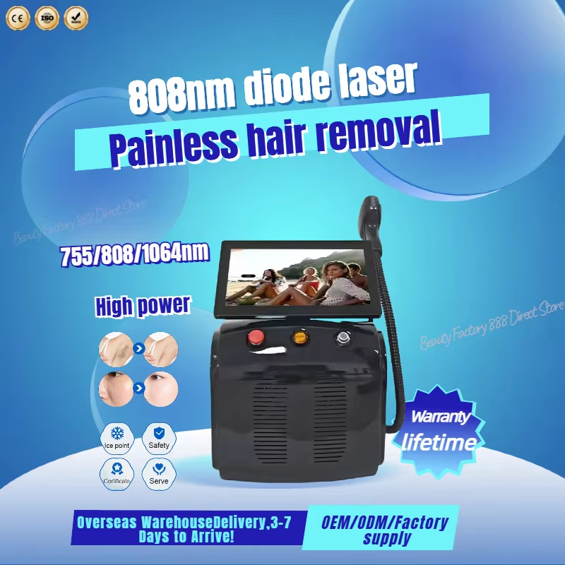 Industrial Laser Hair Removal Machine - Machine d'épilation au Laser à Diode