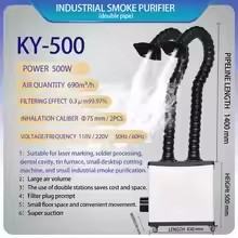 Fume Extractor Laser - Extracteur de fumée pour découpe laser,