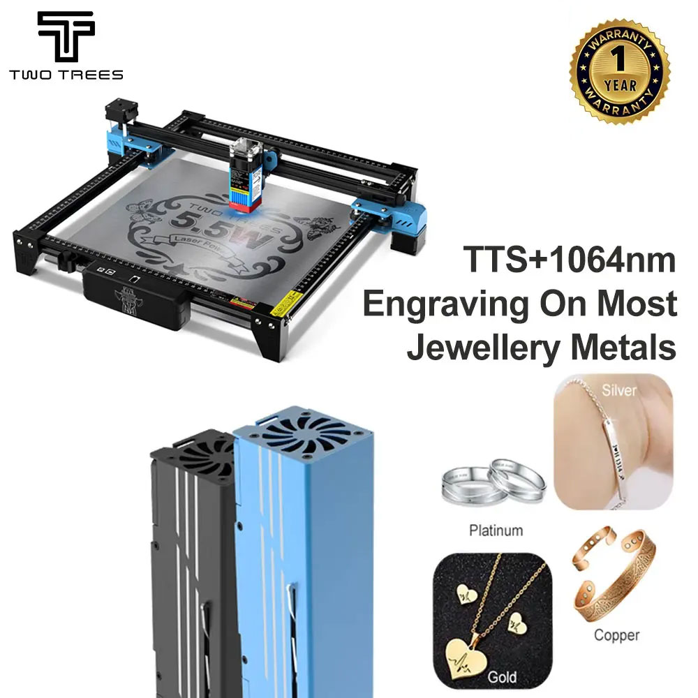 Industrial Laser Engraver - TWOTREES TTS-55 Machine de gravure Laser