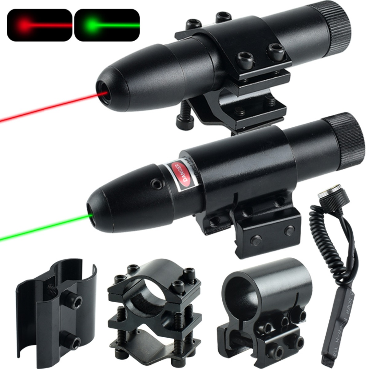 Industrial Green Laser - Lunette de visée laser tactique rouge