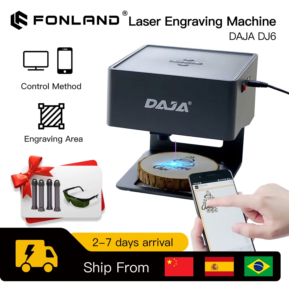 Industrial Laser Equipment - DAAlbanLaser Engraver CNC DIY DJ6 Laser
