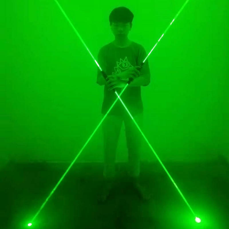 Industrial Green Laser - Lampe de poche laser à double