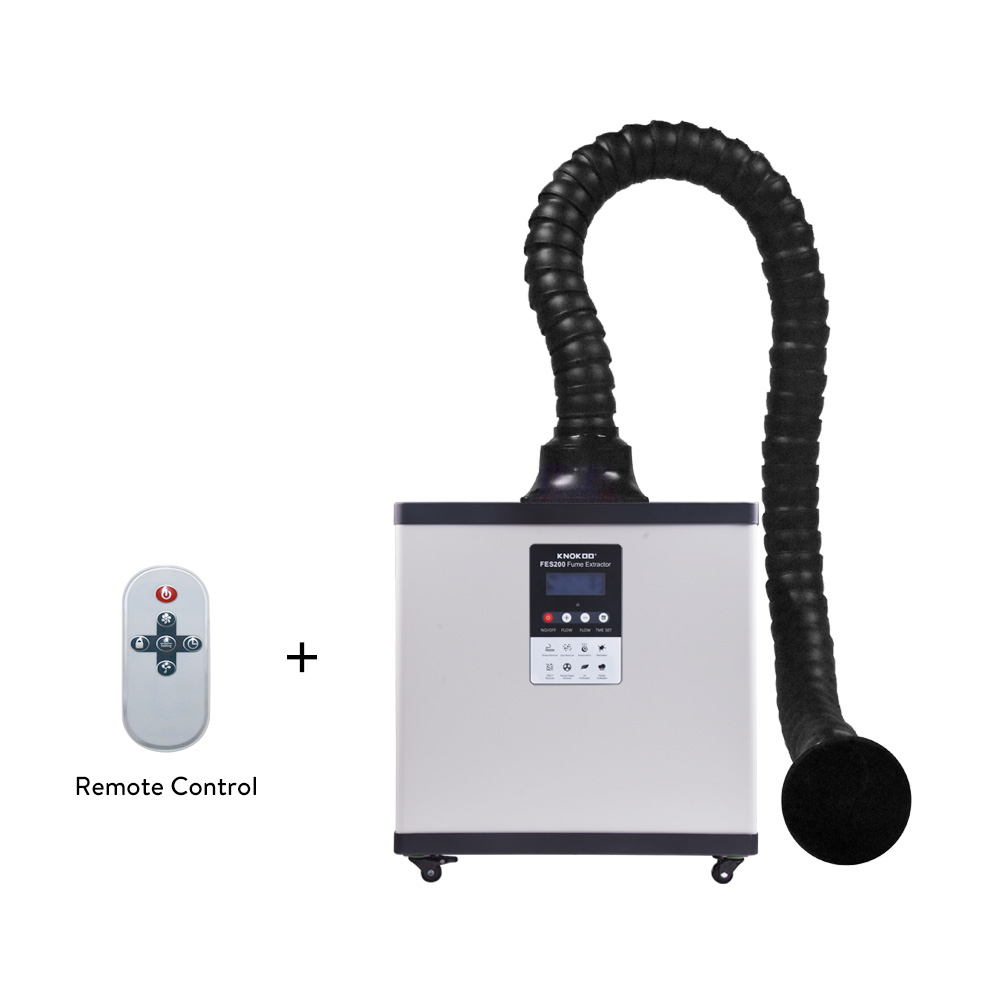 Fume Extractor Laser - Extracteur de fumée Laser 210W FES200,