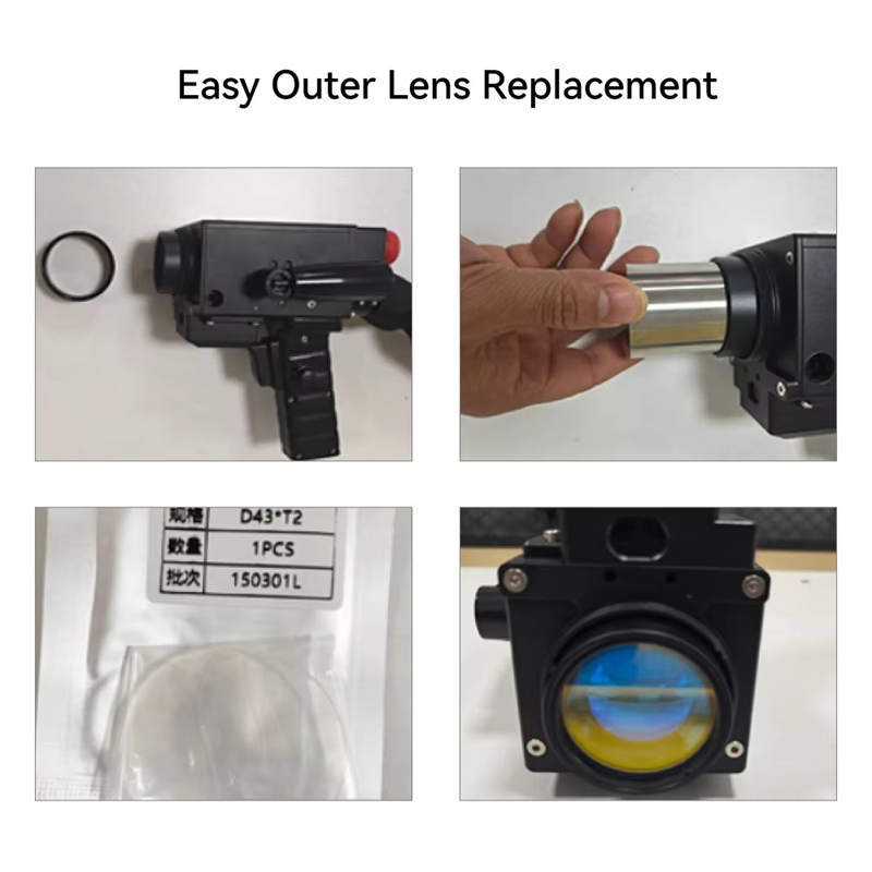 Industrial Laser Paint Removal - Machine de nettoyage au laser pulsé