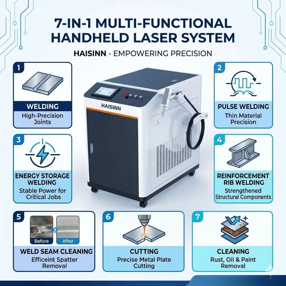 Machine de soudage au laser à  - Industrial Handheld Laser Welding Machine avis et prix