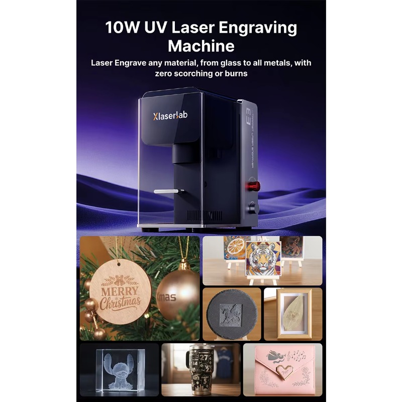 Graveur laser UV E3, vitesse é - Industrial Uv Laser Engraver avis et prix