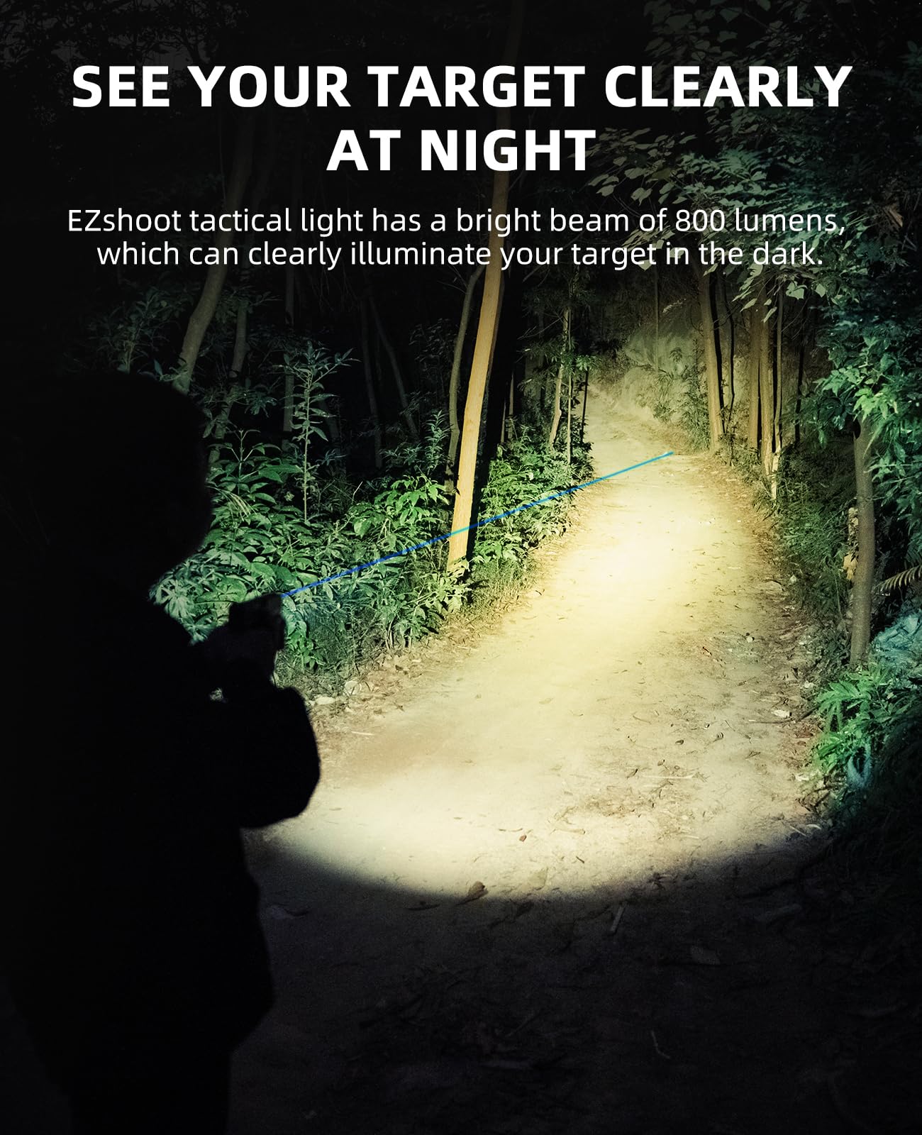 Ezshoot 800 Lumens Pistolet cl - Industrial Green Laser avis et prix