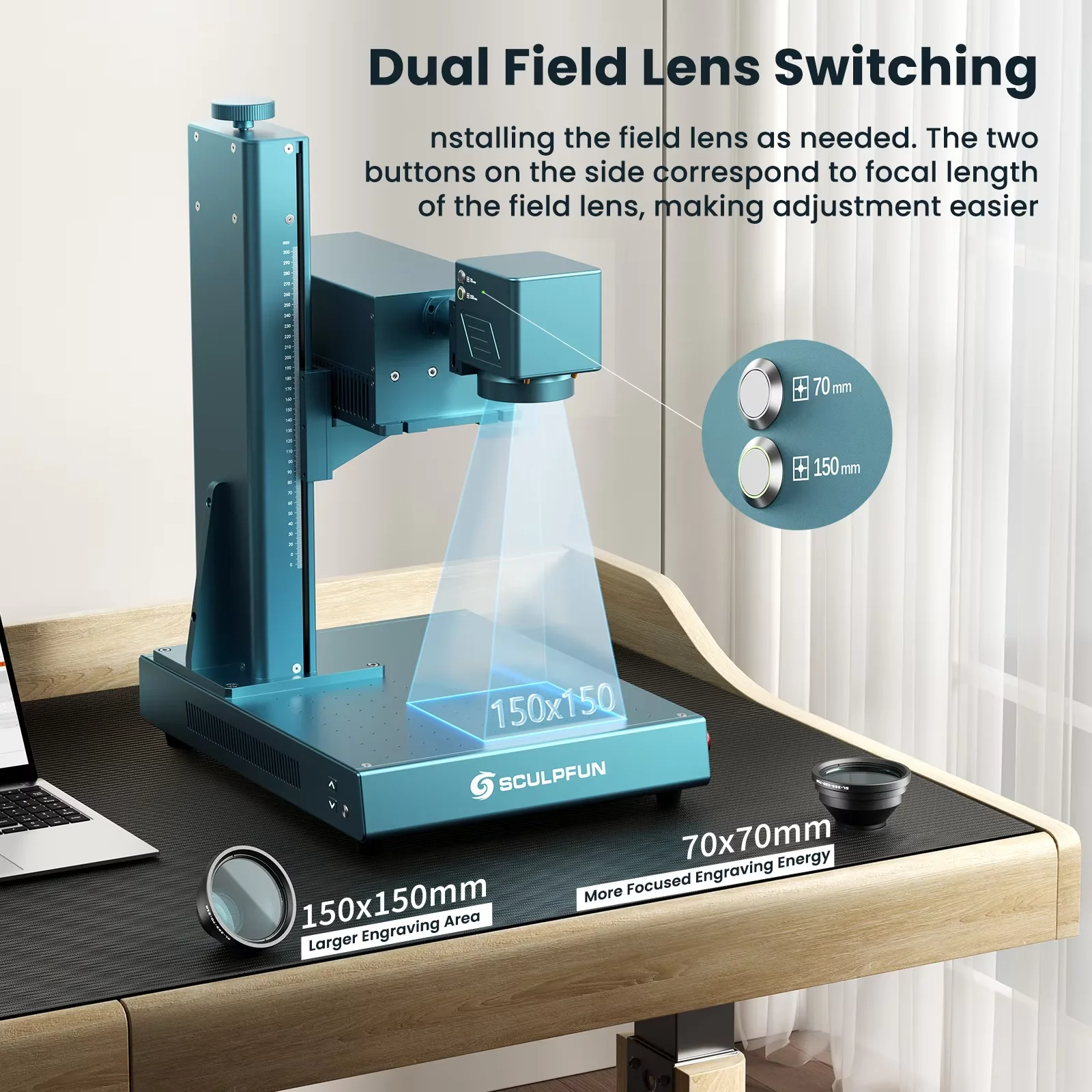 Graveur laser UV SCULPFUN V5 d - Industrial Uv Laser Engraver avis et prix