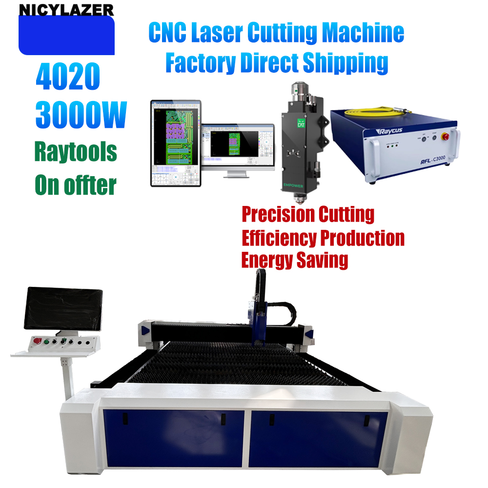 NICYLAZER CNC 3000W 4020 Machi - Industrial Laser Cutters avis et prix