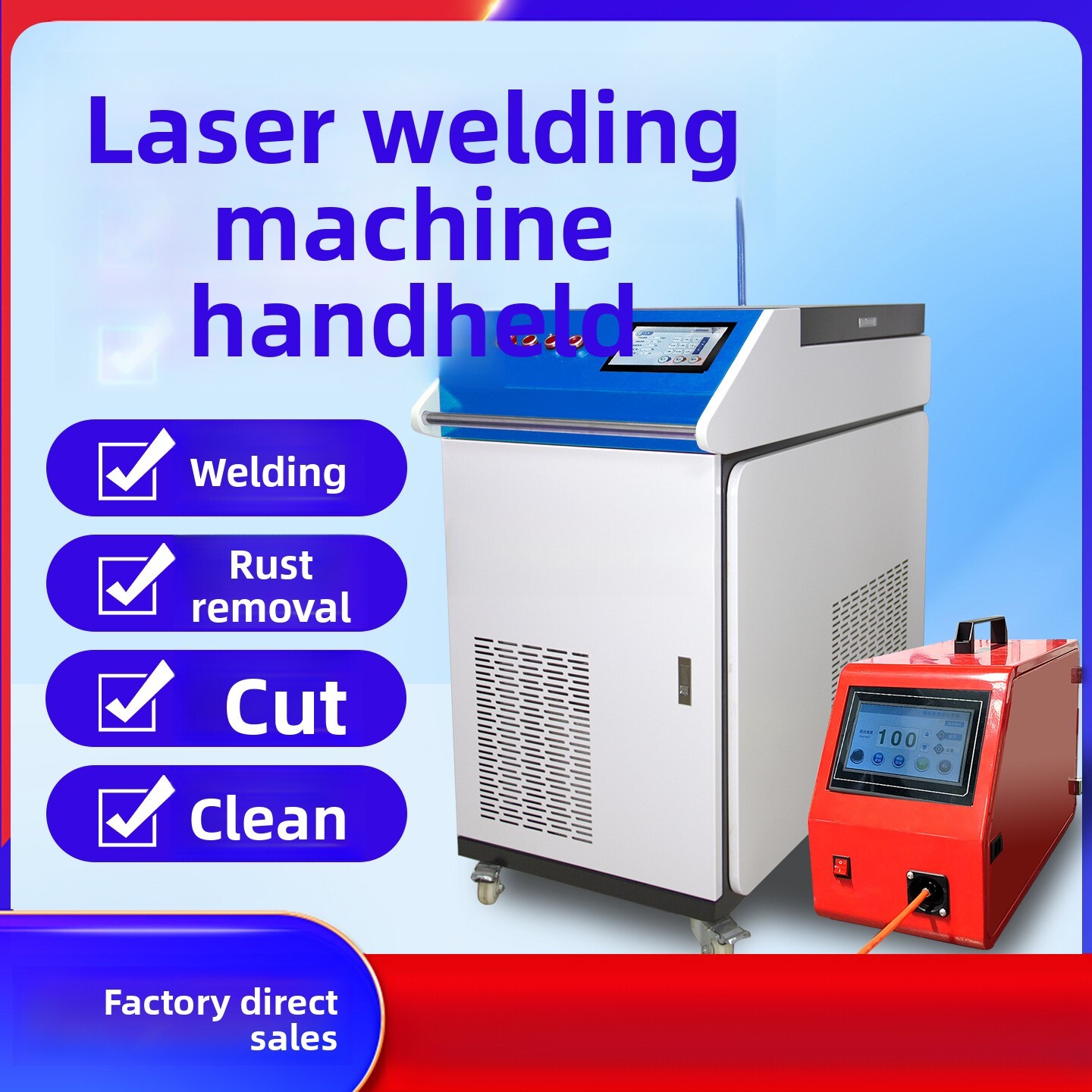 Machine industrielle portative - Industrial Handheld Laser Welding Machine avis et prix
