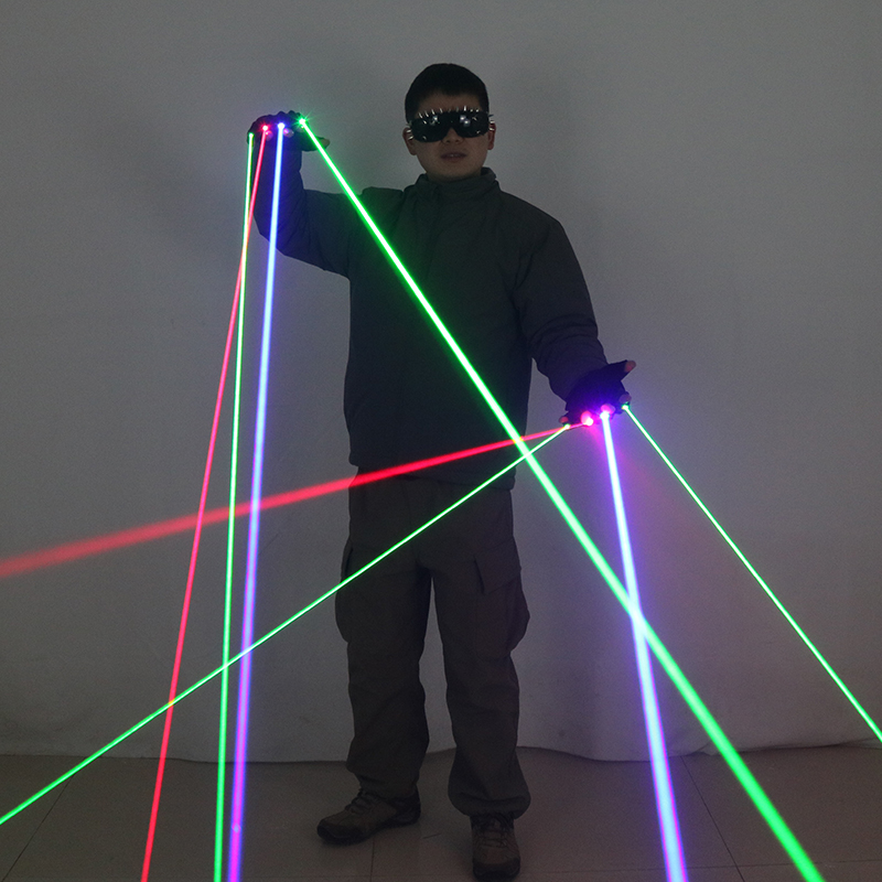 Gants laser RGB pour DJ de scè - Industrial Green Laser avis et prix