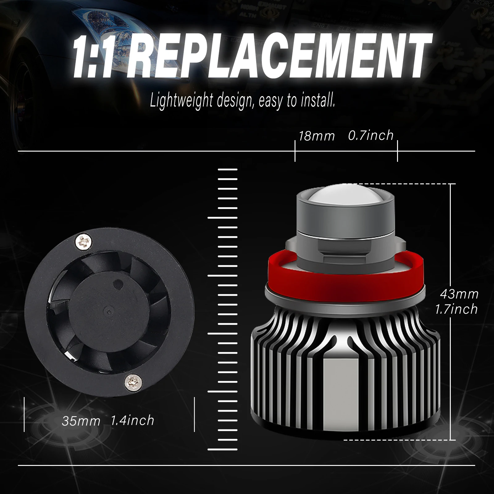 Ampoule de phare antibrouillar - Industrial Green Laser avis et prix