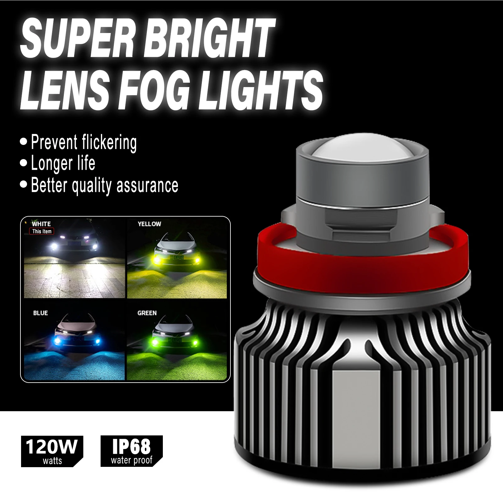 Ampoule de phare antibrouillar - Industrial Green Laser avis et prix