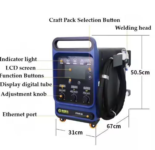 Soudeuse Laser portative indus - Industrial Handheld Laser Welding Machine avis et prix