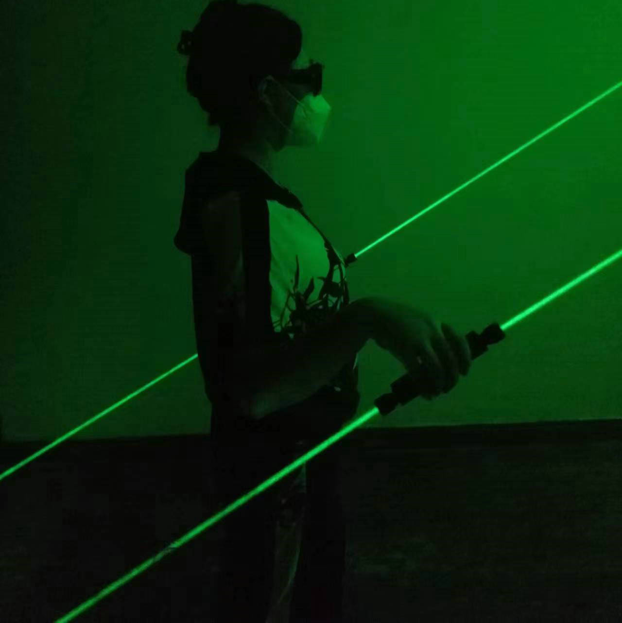 Lampe de poche laser à double  - Industrial Green Laser avis et prix