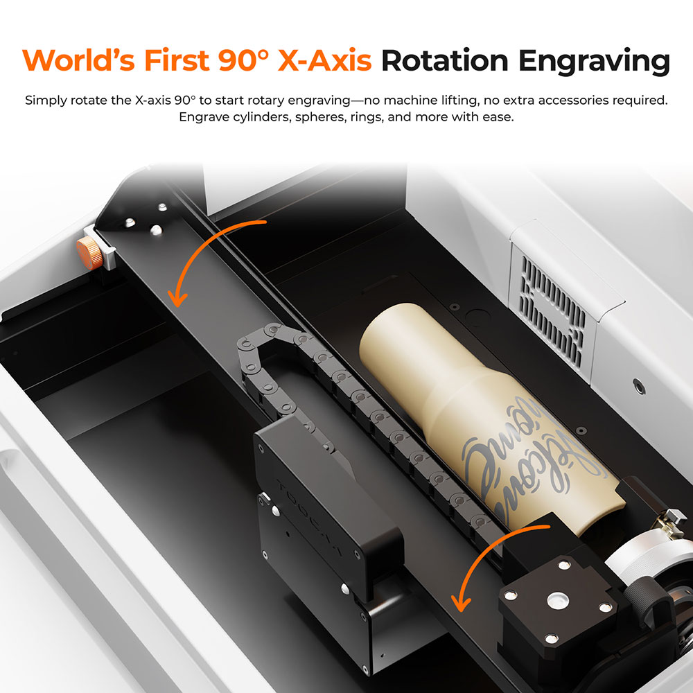 Graveur laser TOOCAA NOVA 20W  - Co2 Laser Engraving Machine avis et prix