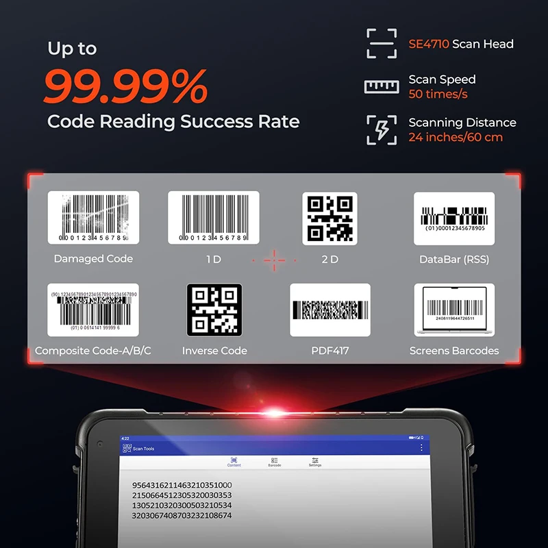 Tablette PC industrielle robus - Industrial Laser Scanner avis et prix