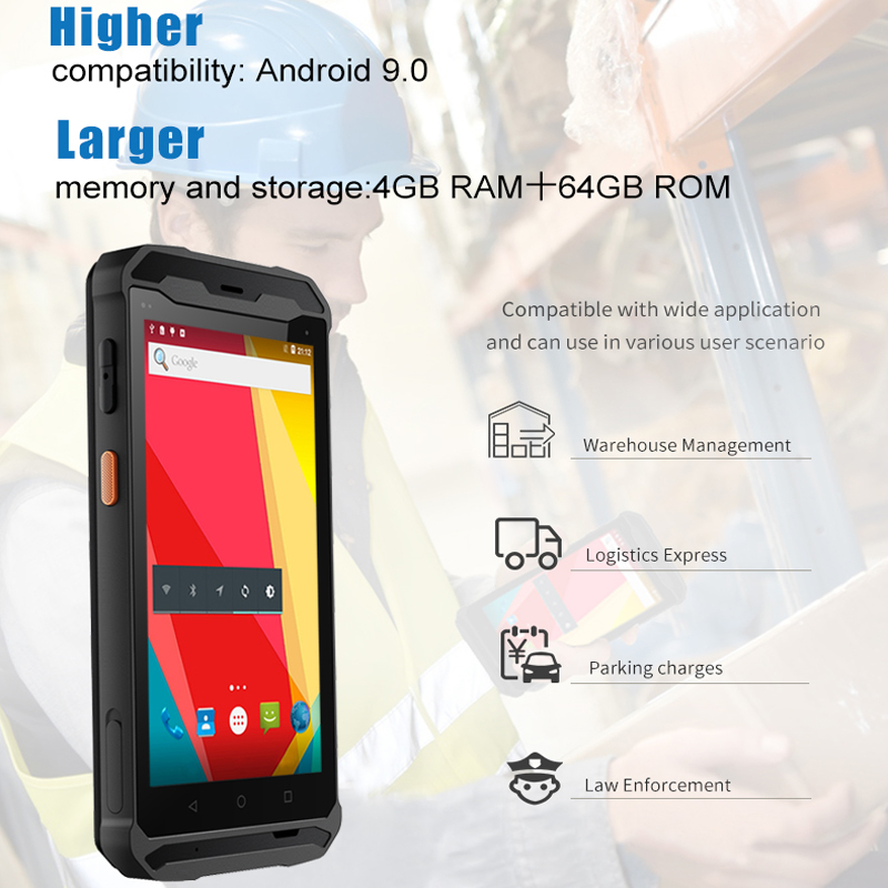 RUGLINE 5,5 pouces Android PDA - Industrial Laser Scanner avis et prix